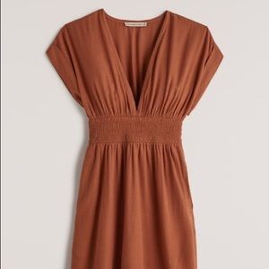 Abercrombie & Fitch linen blend dress. NWT.